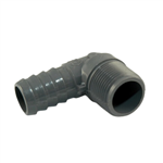 Insert Elbow 1"MPT x 1"Hose - GRAY