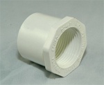 PVC Reducer Bushing 1.25" x 1" - SxT WHITE