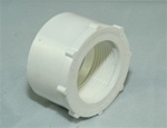 PVC Reducer Bushing 2" x 1.25" - SxT WHITE
