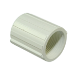 PVC Coupling 1" - TxT WHITE