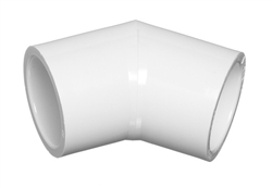 PVC 45 Degree Elbow 1"