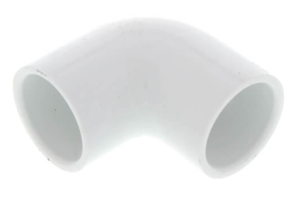 PVC Elbow 3/4" - SxS WHITE