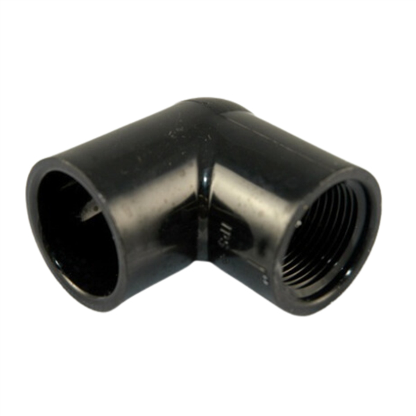 PVC Elbow 1" - SxT BLACK