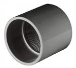 PVC Female Adapter - Schedule 80 GRAY - Socket x FPT - 3/4 Inch