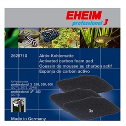 Eheim Replacement Carbon Pad 3 Pack for All Pro3,
Ultra, & Pro 4 Filters