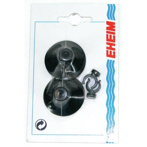 Eheim Replacement Part - Suction Cup with Clip 2pk for 9/12MM Hose (4013050)