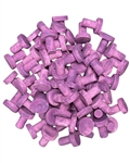 Eva Aquatics Ceramic Frag 3/4" Plug - 250 Pack - Coralline Purple