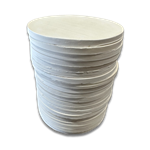Eva Aquatics Ceramic Frag 4" Round Tile - 20 Pack - White