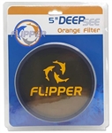 Flipper DeepSee Orange Lens Filter - 5"