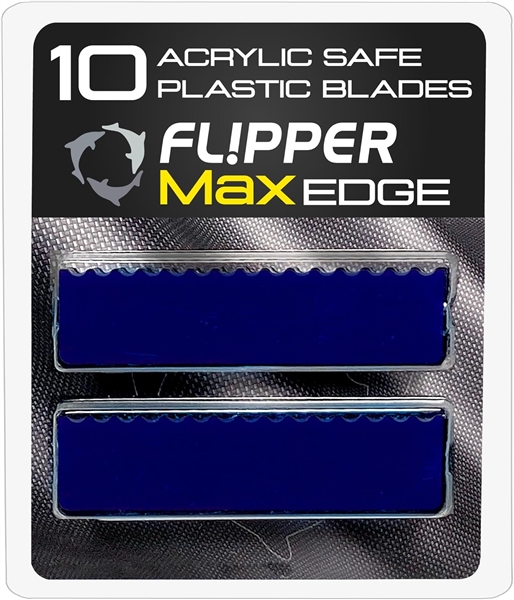 Flipper Edge Max Acrylic Safe Plastic Blades - 10 Pack