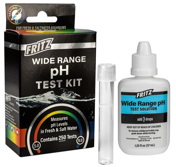 Fritz Wide Range pH Test Kit