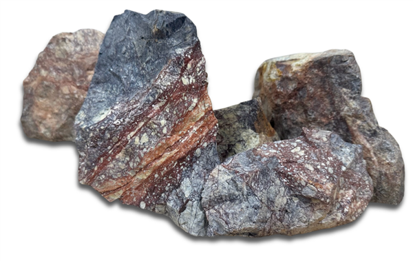 Feller Rock - Purple Jasper Rock 25 lbs
