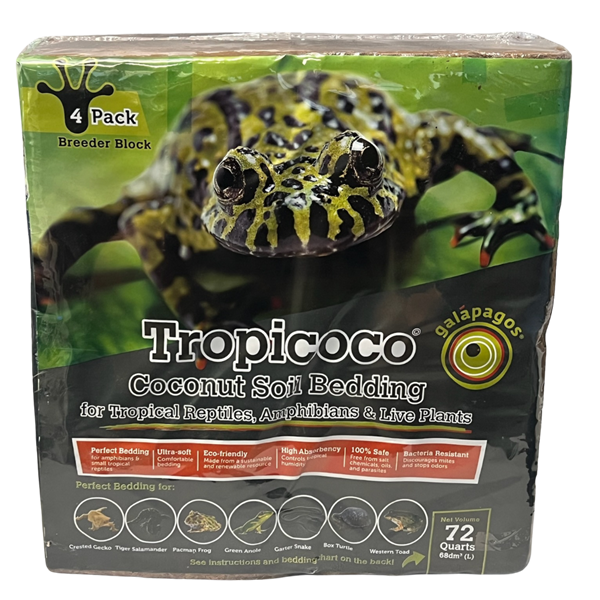 Galapagos Tropicoco Breeder Block 4pk - 72 Quarts