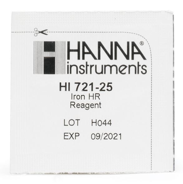 Hanna Iron Checker Reagents (25 Tests) - HI721-25