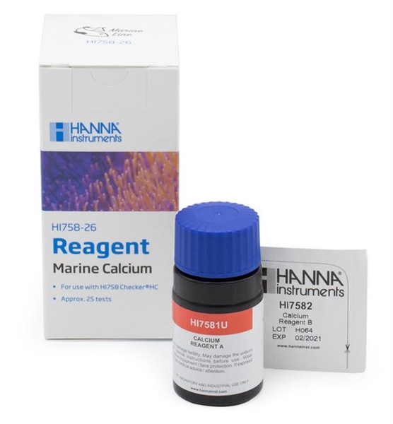 Hanna Marine Calcium Checker Reagents 25 Tests - HI758U-26