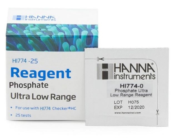 Hanna Phosphate Ultra Low Range Checker Reagents 25 Tests - HI774-25