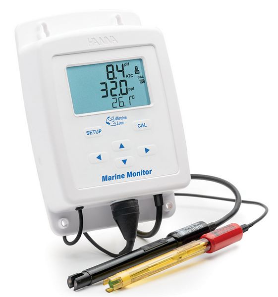 Hanna Marine Monitor pH / Salinity / Temperature - HA981520