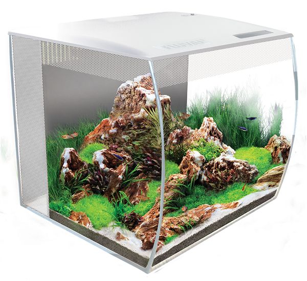 Hagen Fluval FLEX 57L(15G) Aquarium Kit - WHITE