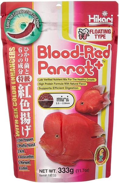 Hikari Blood Red Parrot+ MINI 11.7oz