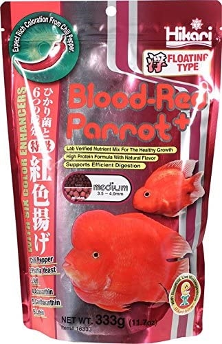 Hikari Blood Red Parrot+ MEDIUM 11.7oz