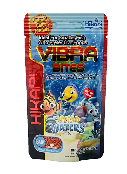 Hikari Weird Waters Vibra-Bites Baby 20g