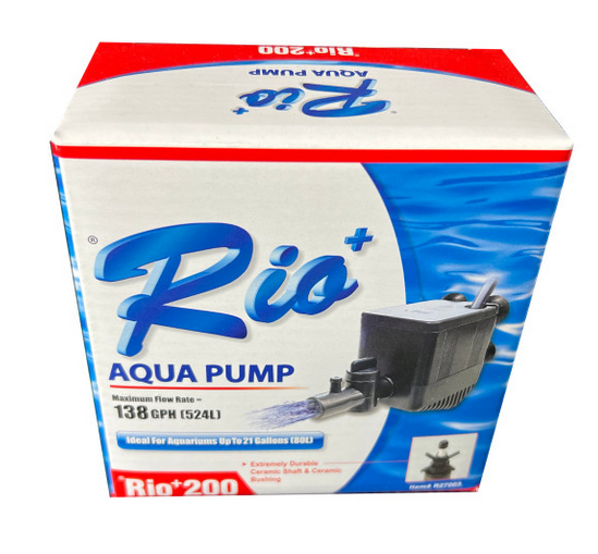 Rio+ Aqua Pump 200 UL, 138 GPH