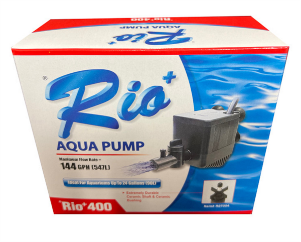 Rio+ Aqua Pump 400 UL, 144 GPH