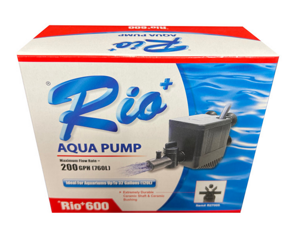 Rio+ Aqua Pump 600 UL, 200 GPH