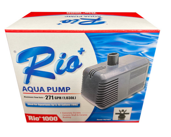 Rio+ Aqua Pump 1000 UL, 271 GPH