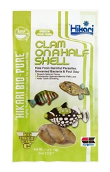 Hikari FROZEN Clam on a Half Shell 4oz Flat