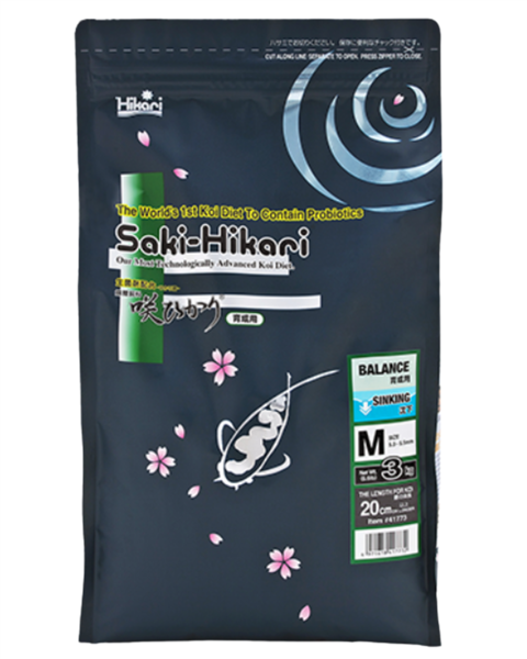Hikari Saki-Hikari Balance Sinking Pellet  Medium 6.6 lbs