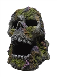 Hikari Resin Ornament - Mossy Skull