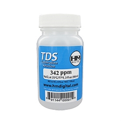 HM 342 ppm NaCl TDS Calibration Solution 3oz / 89ml