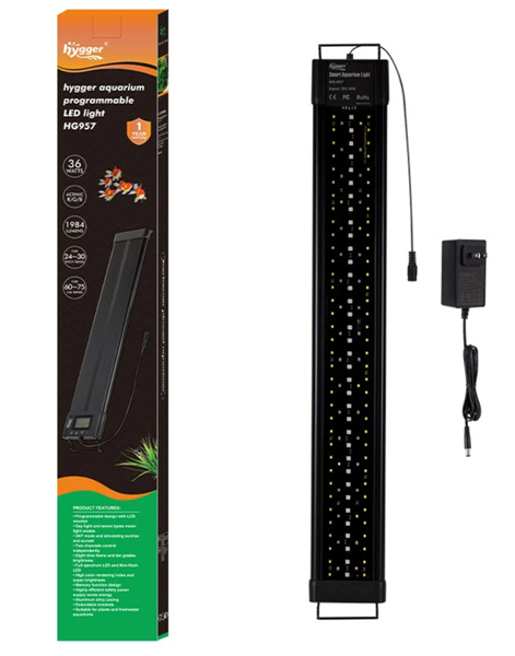 Hygger Nature Pro LED Light 24" - HG957-36W
