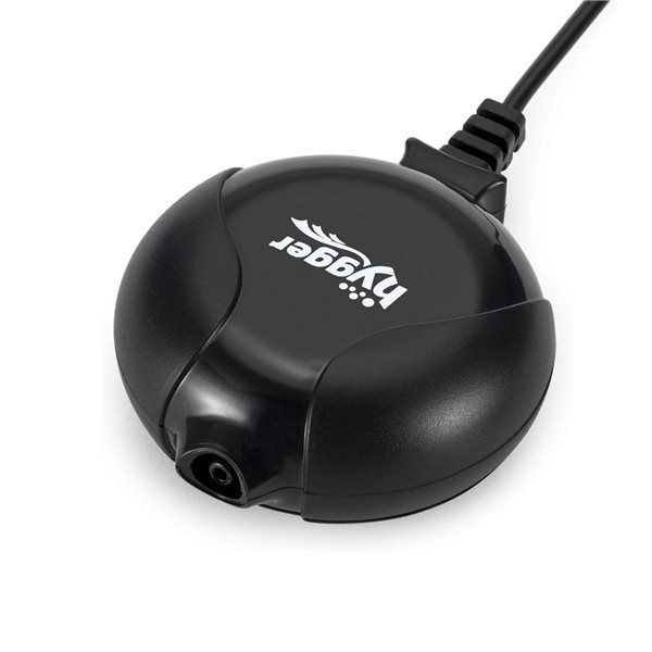 Hygger Ultra Silent Piezoelectric Cermic Mini Air Pump HG811-1.5W - Black