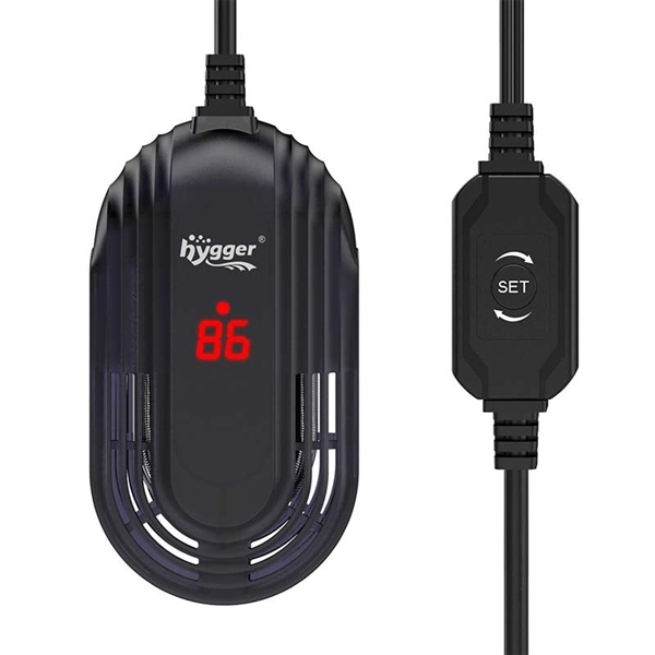 Hygger Flat Oval Aquarium Heater - HG097-15W
