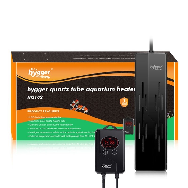 Hygger Fast Heating Aquarium Heater - HG102-800W