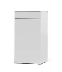 JBJ 25G Cabinet Stand - White 36" Tall