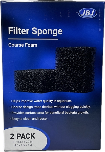 JBJ Replacement Filter Sponge for 28g, 20rl, 30rl, and 45rl