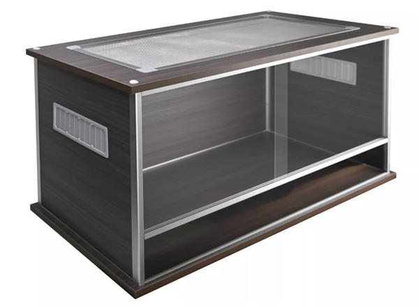 Komodo Wooden Terrarium 35.4" - Gray