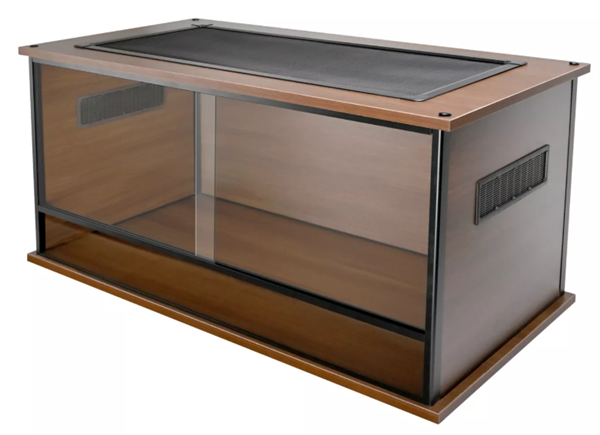 Komodo Wooden Terrarium 35.4" - Brown