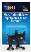 Lee's Sleek Black Airline Holders 6 Pack