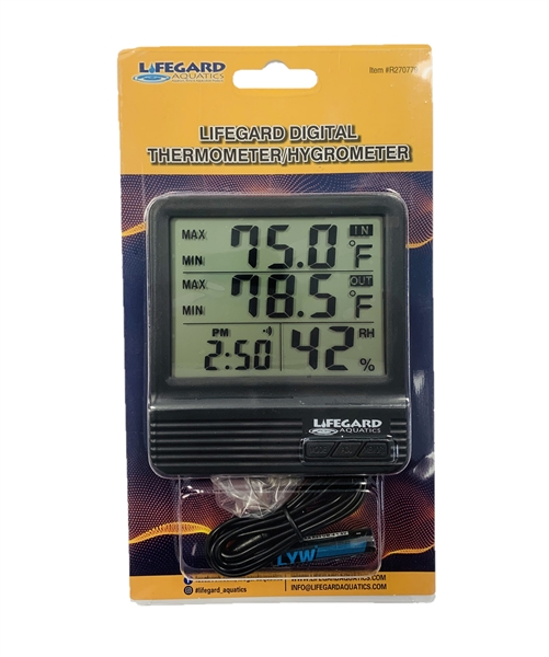 Lifegard Digital Thermometer / Hygrometer