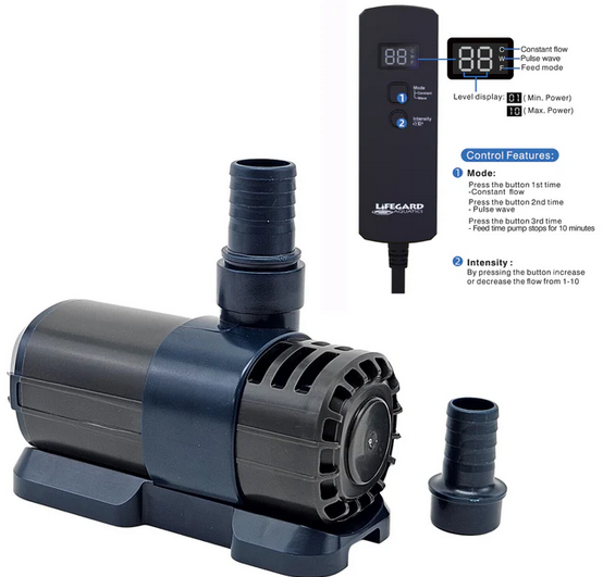 Lifegard Quiet One DC Pump 475 GPH
