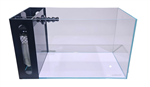 Lifegard Crystal Aquarium - 45 Degree Low Iron Ultra Clear - Side Filter - 17.72"x9.84"x9.84" - 7.43 Gallons