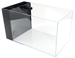 Lifegard Crystal Aquarium - 45 Degree Low Iron Ultra Clear - Side Filter - 14.17"x7.87"x7.87" - 3.8 Gallons