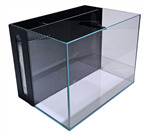 Lifegard Crystal Aquarium - 45 Degree Low Iron Ultra Clear - Back Filter - 12.2"x8.66"x9.06" - 4 Gallons