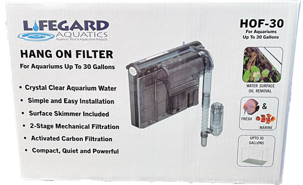 Lifegard Hang-On Aquarium Filter HOF-30