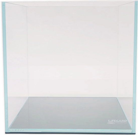 Lifegard 3 Gallon Nano Cube Low Iron Ultra Clear Glass Tank