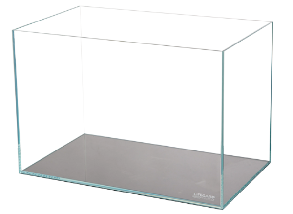 Lifegard Crystal Aquarium - 45 Degree Low Iron Ultra Clear - 24.4"x12.2"x15.74" - 20 Gallons